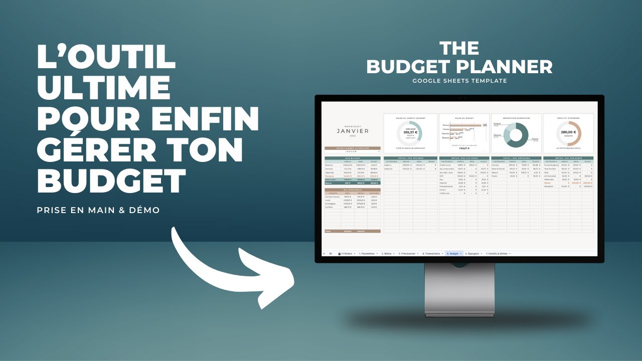 The Budget Planner ｜Prise en main & D&eacute;mo compl&egrave;te