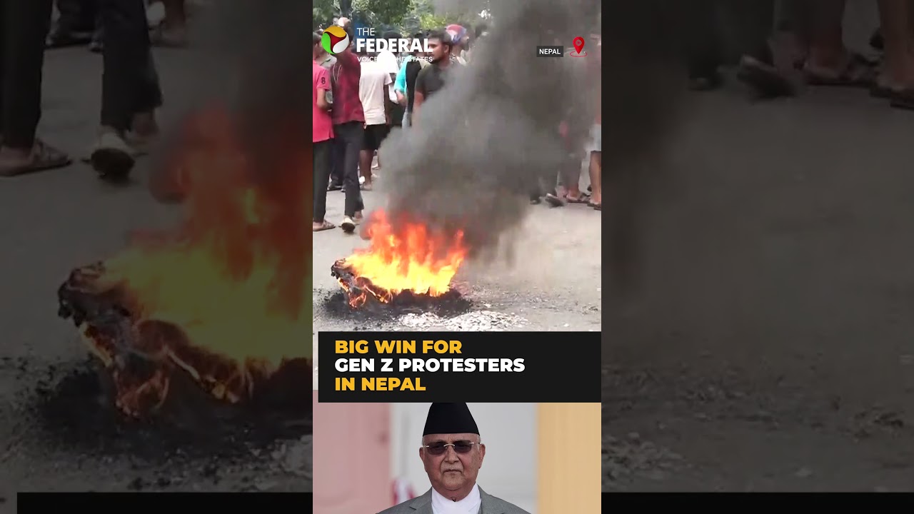 Breaking: Nepal PM KP Sharma Oli resigns as protests intensify | #shorts