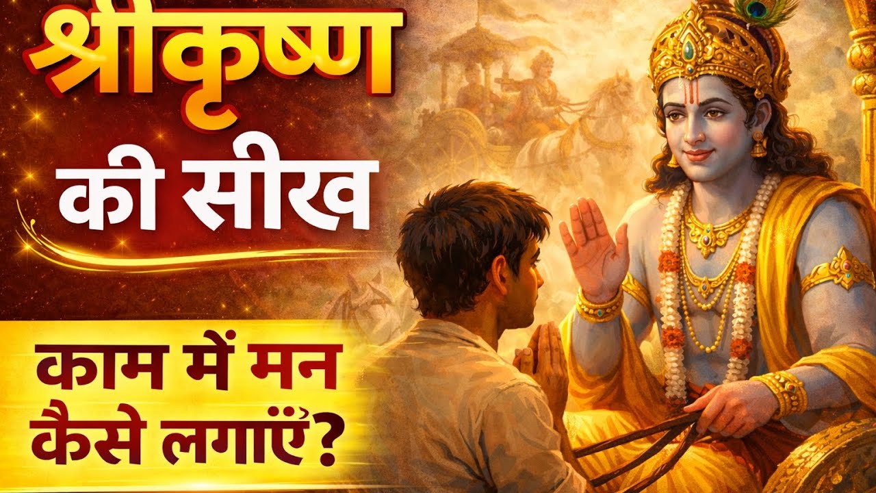 काम में मन ना लगा और हर बात पर चिड़चिड़ापन एक बार जरूर सुनेरात में 🚩🚩🦚🦚 राधे राधे कृष्ण राधा रानी 