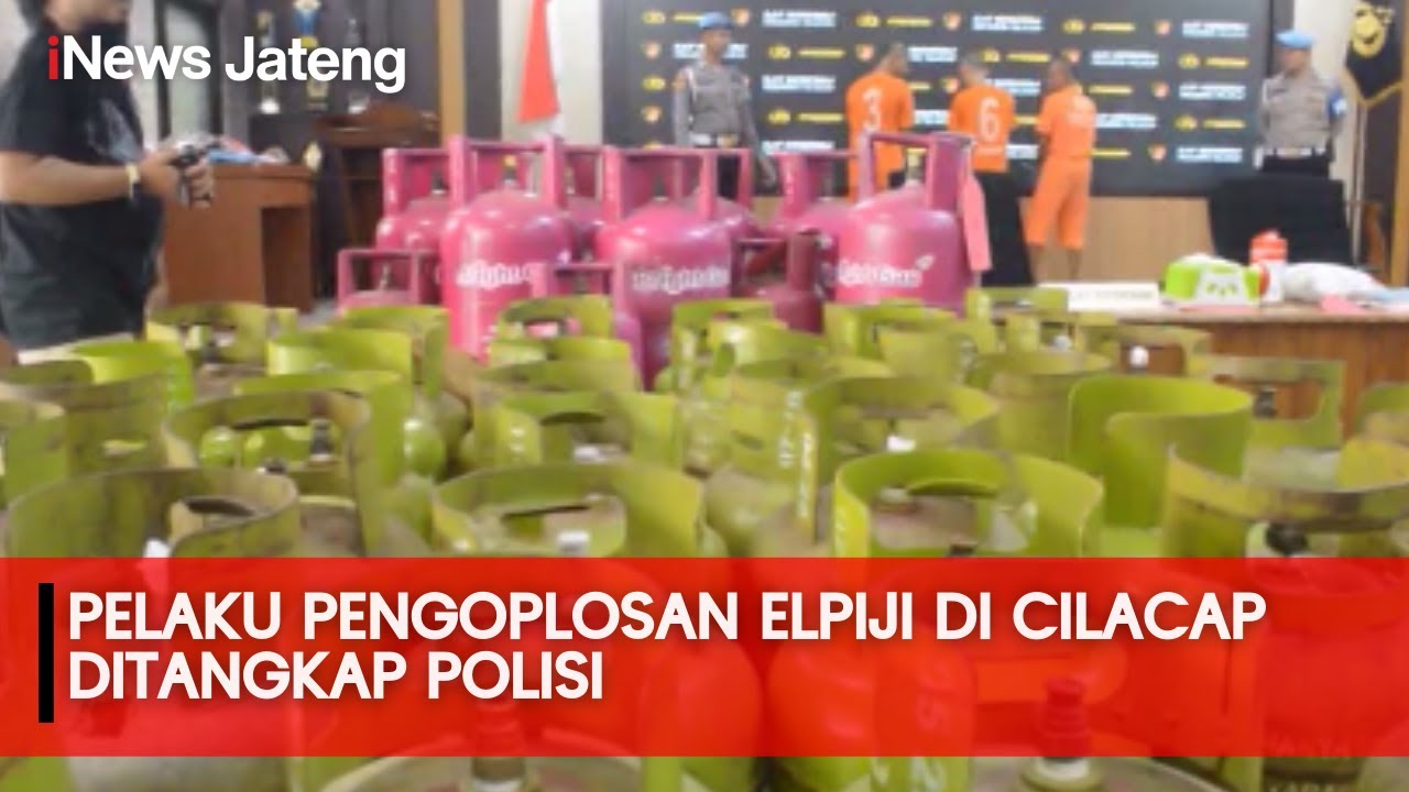POLISI TANGKAP PELAKU PRAKTIK OPLOS GAS ELPIJI