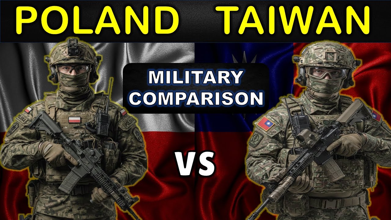 Poland vs Taiwan Military Power Comparison (2026) | Army, Air Force & Navy