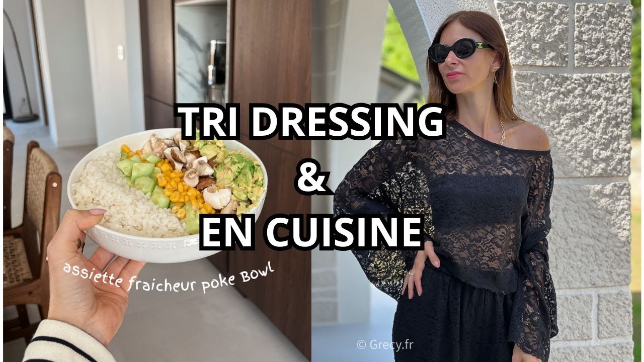 J'ARRETE LE LUXE / TRI DRESSING PRINTEMPS / EN CUISINE : HAUL RETOUR DE COURSES