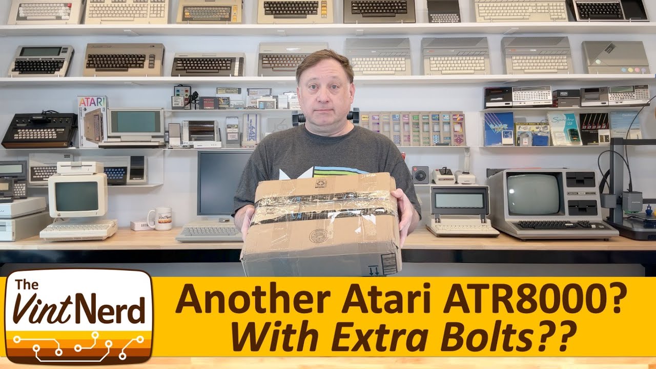 What's in this Strangely Modded ATR8000 for Atari?