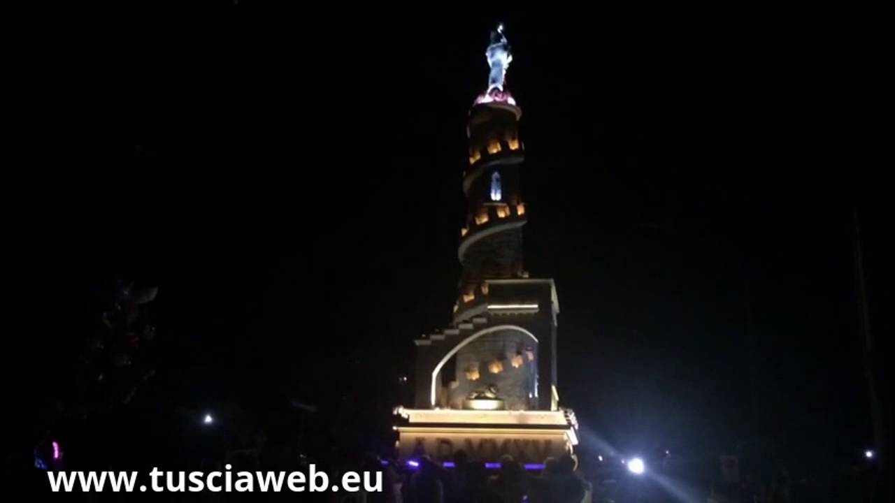 Santa Rosa - Il trasporto della minimacchina di Santa Barbara