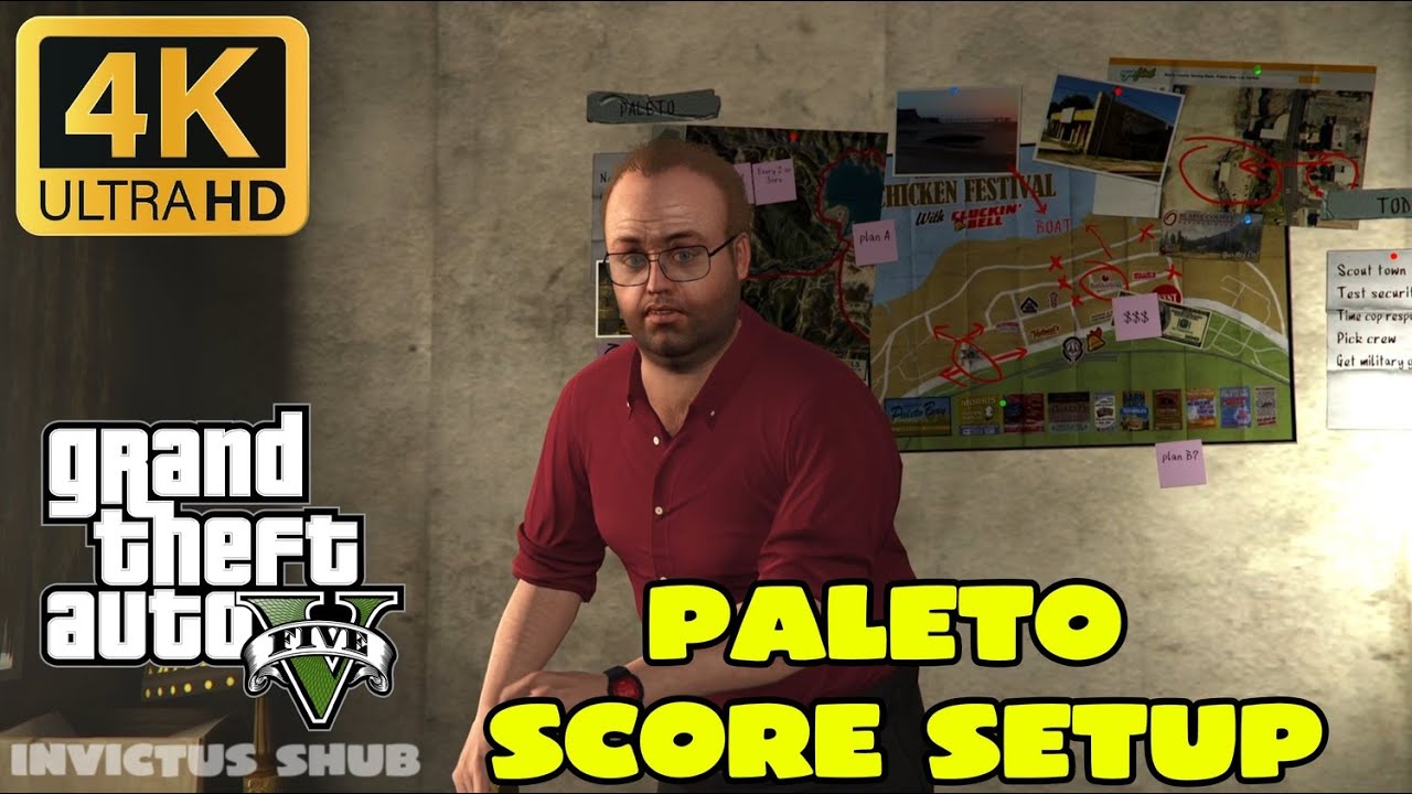 GTA V PS5 – Paleto Score Setup | Michael & Trevor | 4K 60FPS No Commentary