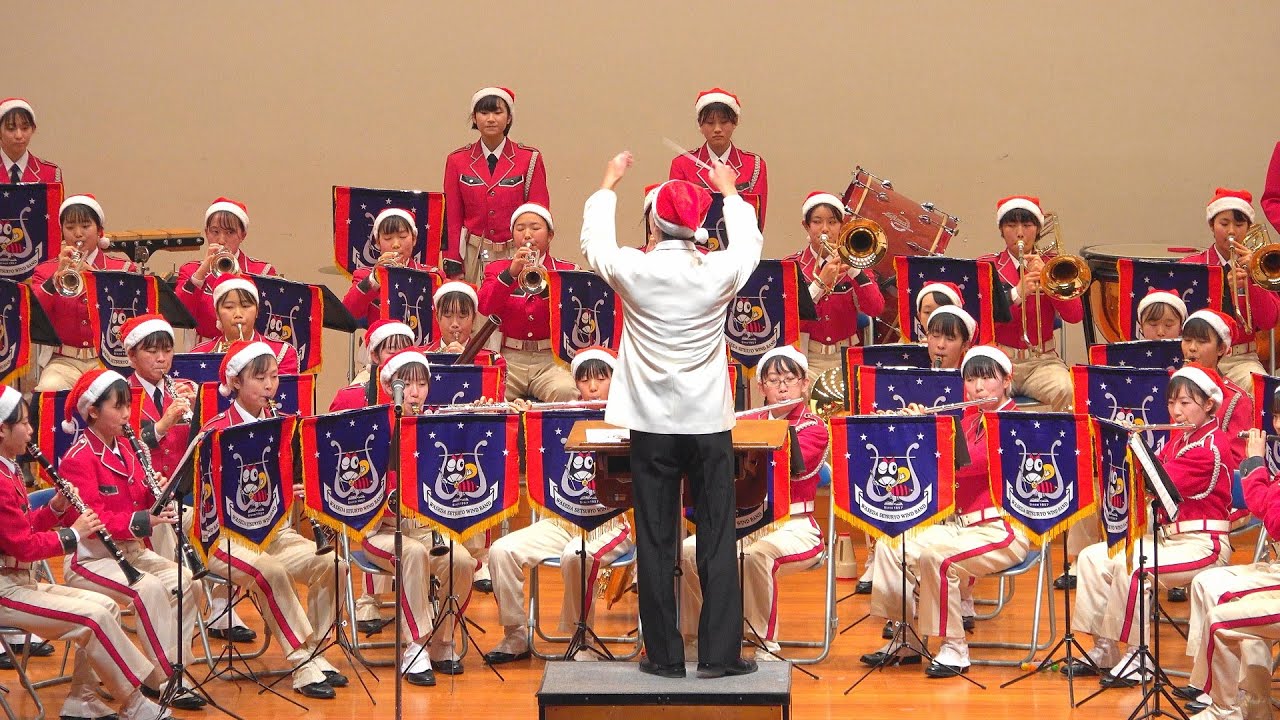 Merry Christmas From Waseda Setsuryo / 早稲田摂陵高校ウィンドバンド（Dec 25,  2021）