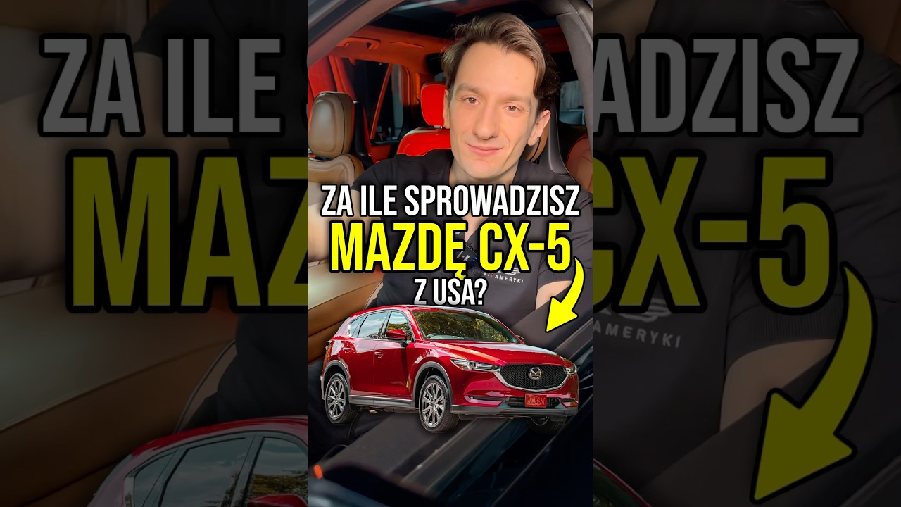 Klient zapytał za ile sprowadzi CX-5 z USA 🤔 #usaimport #samochodyzusa #mazda #cx5 #suv