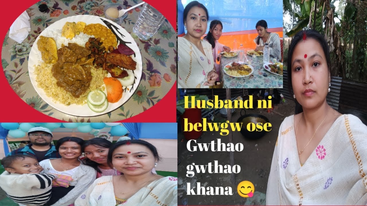 Husband ni ose belwgw //Gwthao gwthao khana 😋😋