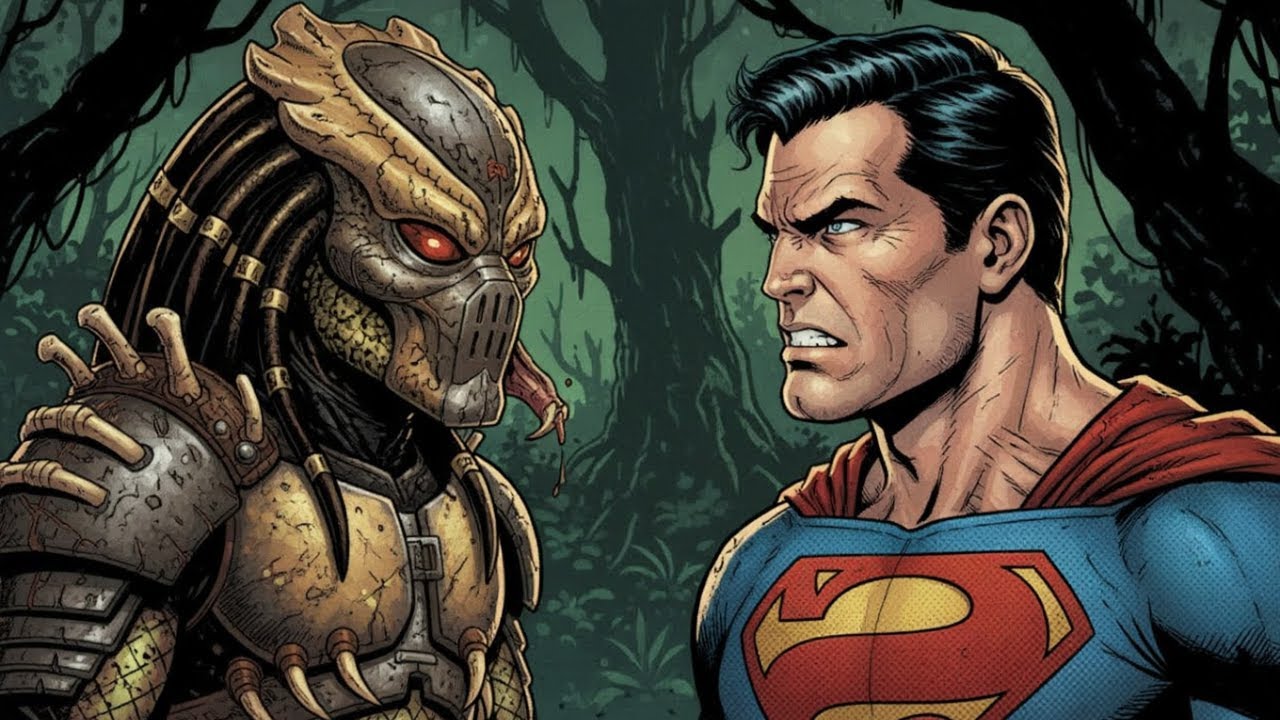 Qué pasaría si Superman aterrizara en el universo de Depredador?