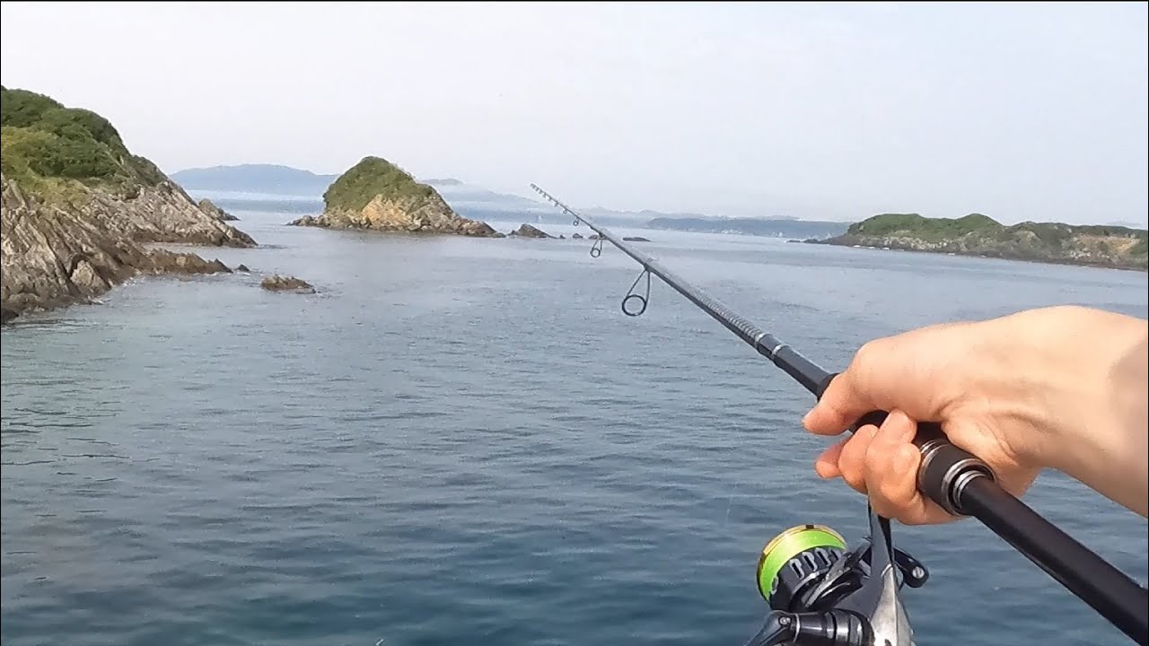 【堤防ワーム】女川の離島でロックフィッシュ　＃宮城　＃釣り
