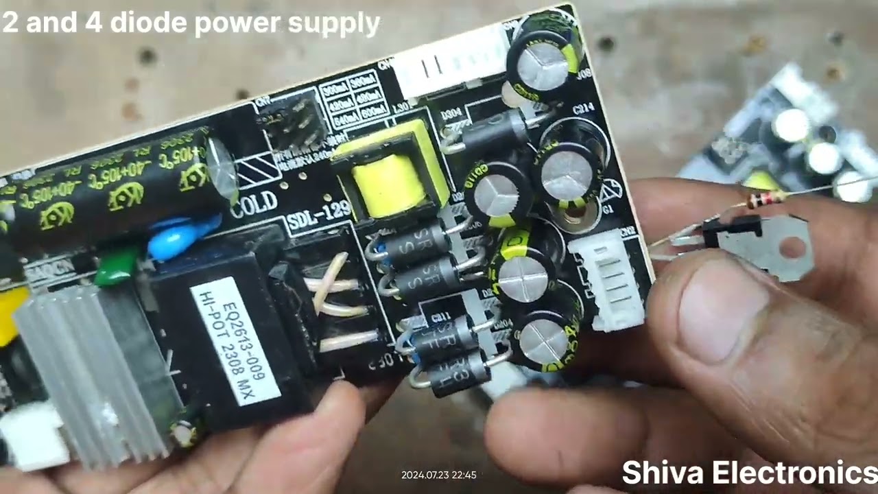 led tv power supply repair full details and review shiva electronics