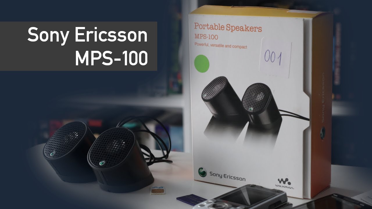 Klang besser als ein Handy-Lautsprecher - Sony Ericsson MPS-100 (2008)