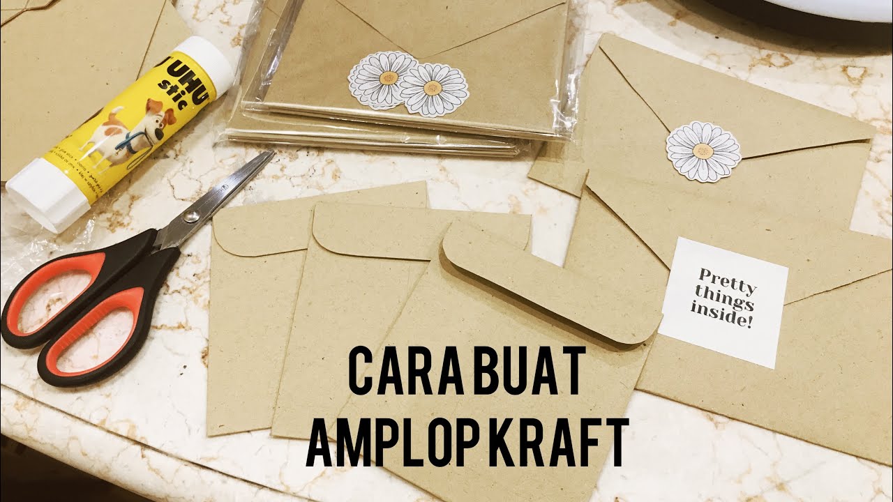 Cara buat amplop untuk dijual/ ide bisnis jualan