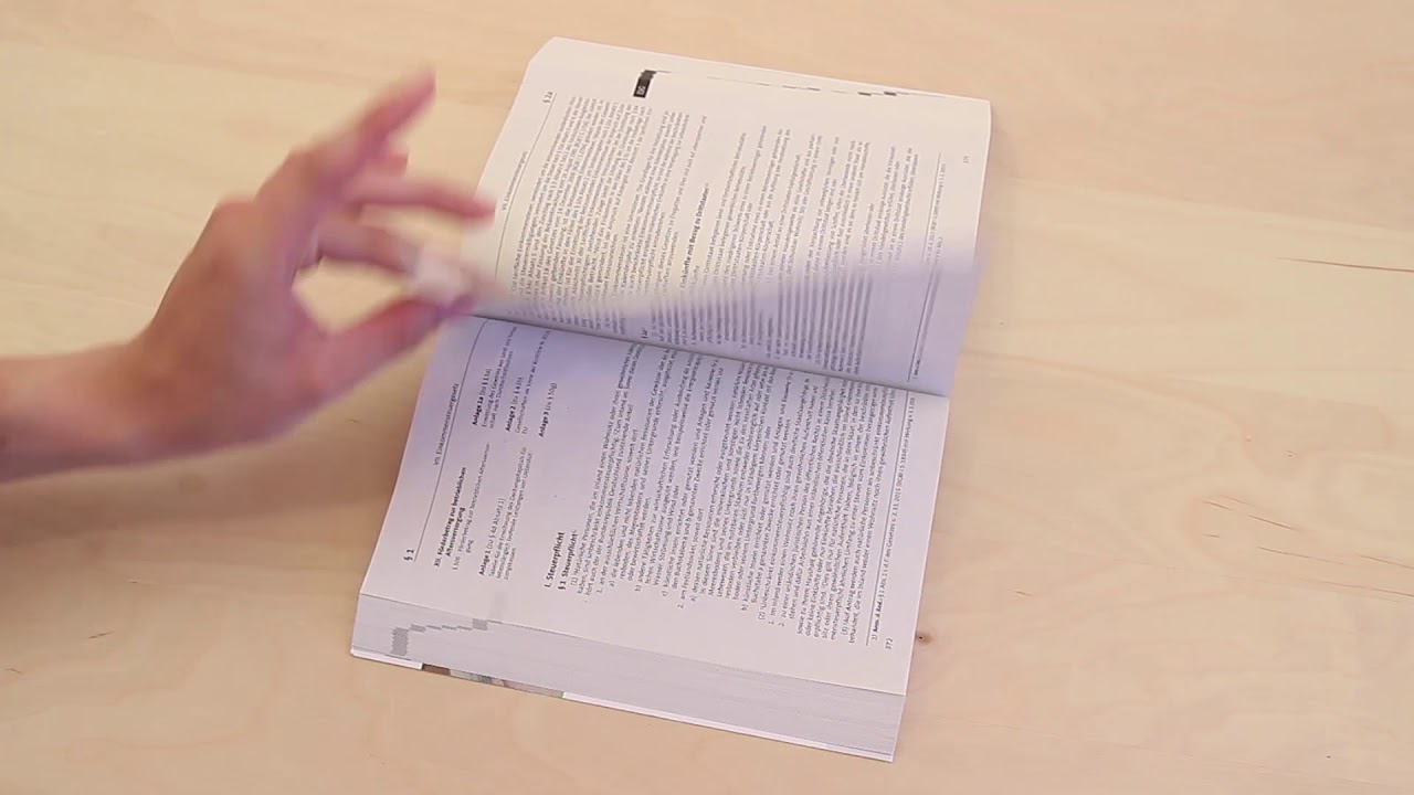 Steinfacher Einklebeanleitung für gebundene Textausgaben