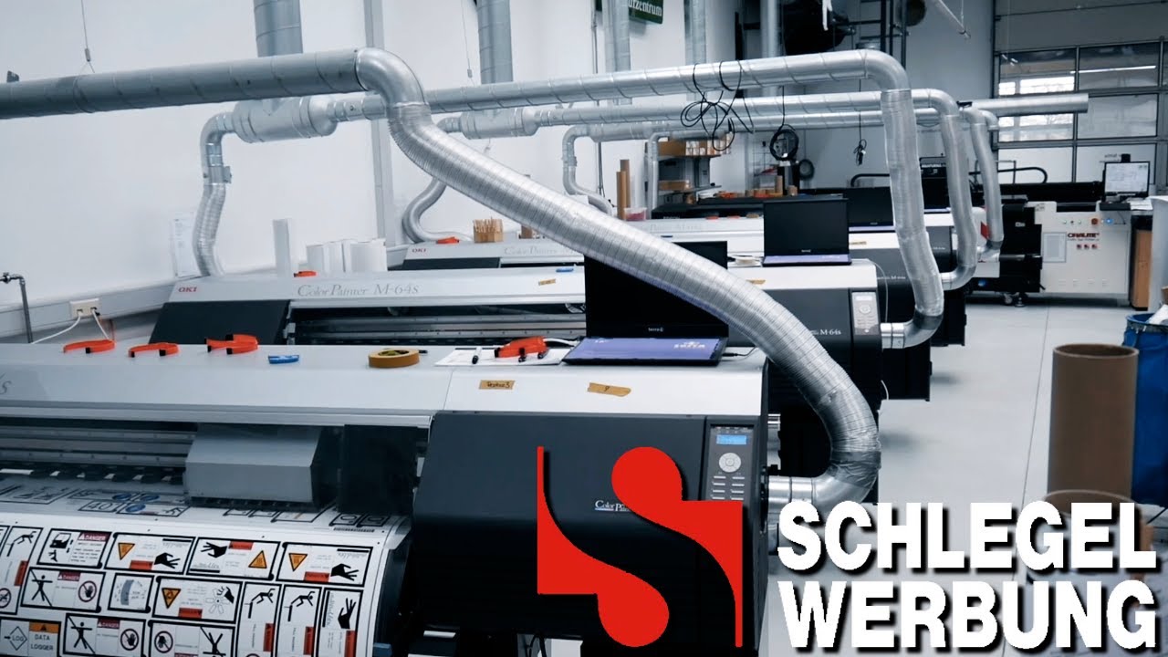 Alles rund um Druck mit Modiscript-Schlegel-Werbung