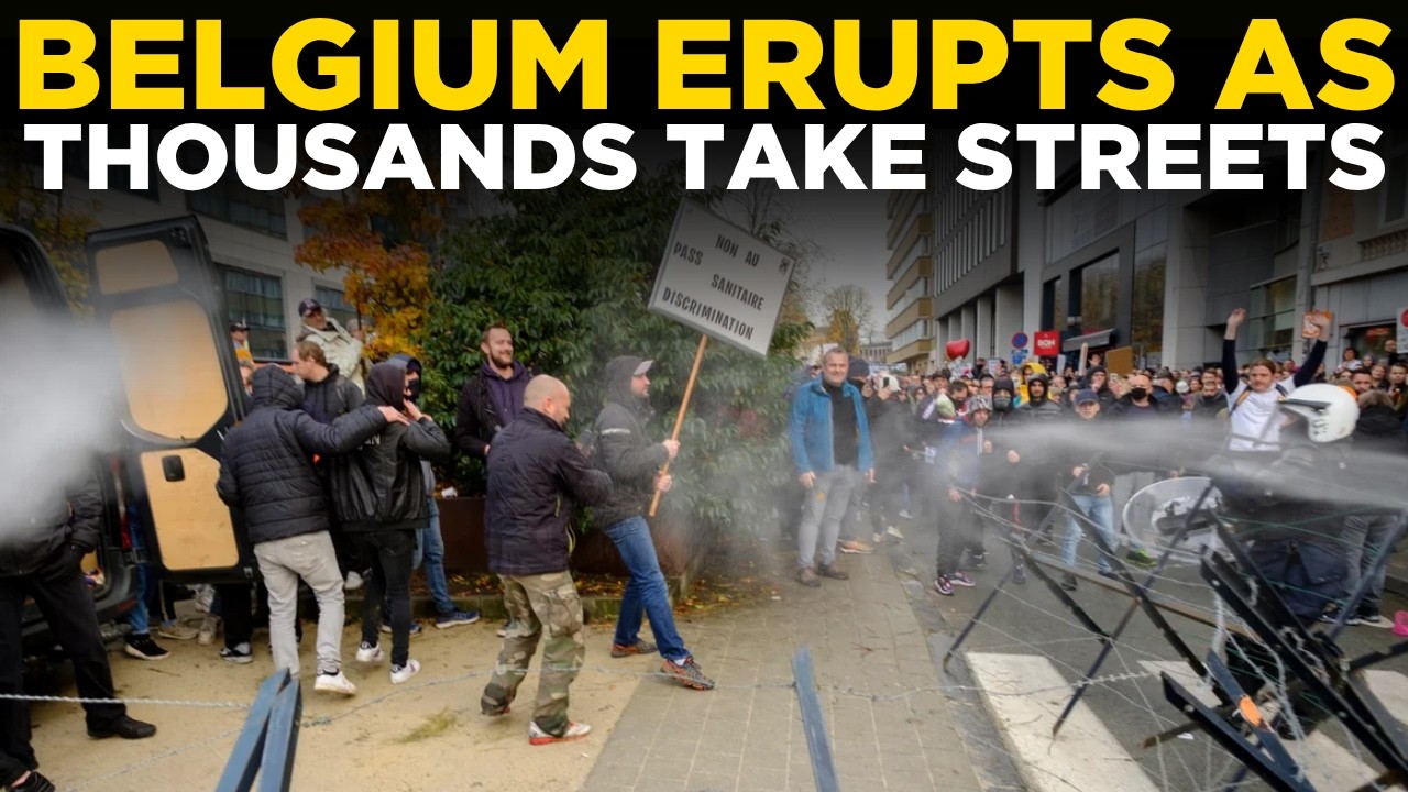 Belgium Protest LIVE: Trade Unions Rally Against Government Budget Plans | Wages, VAT & Work Rules