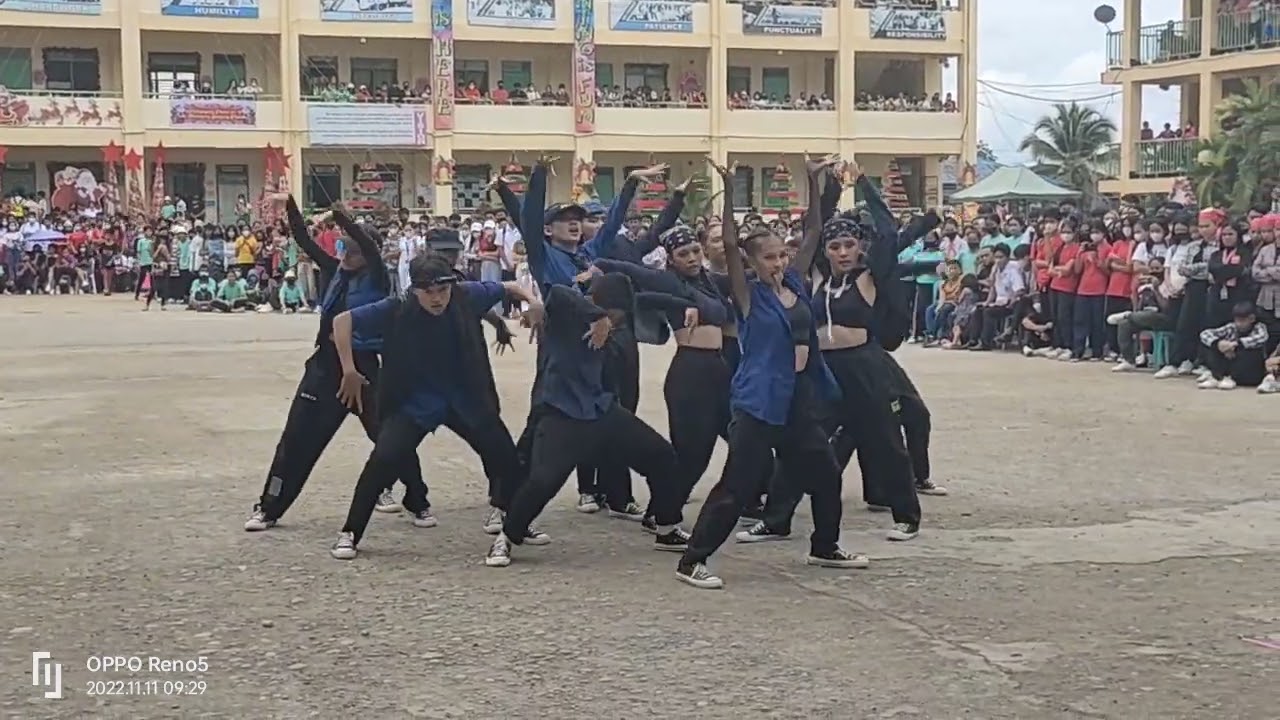 grade 11 HipHop Dancers KCNHS 52nd Foundation Anniversary