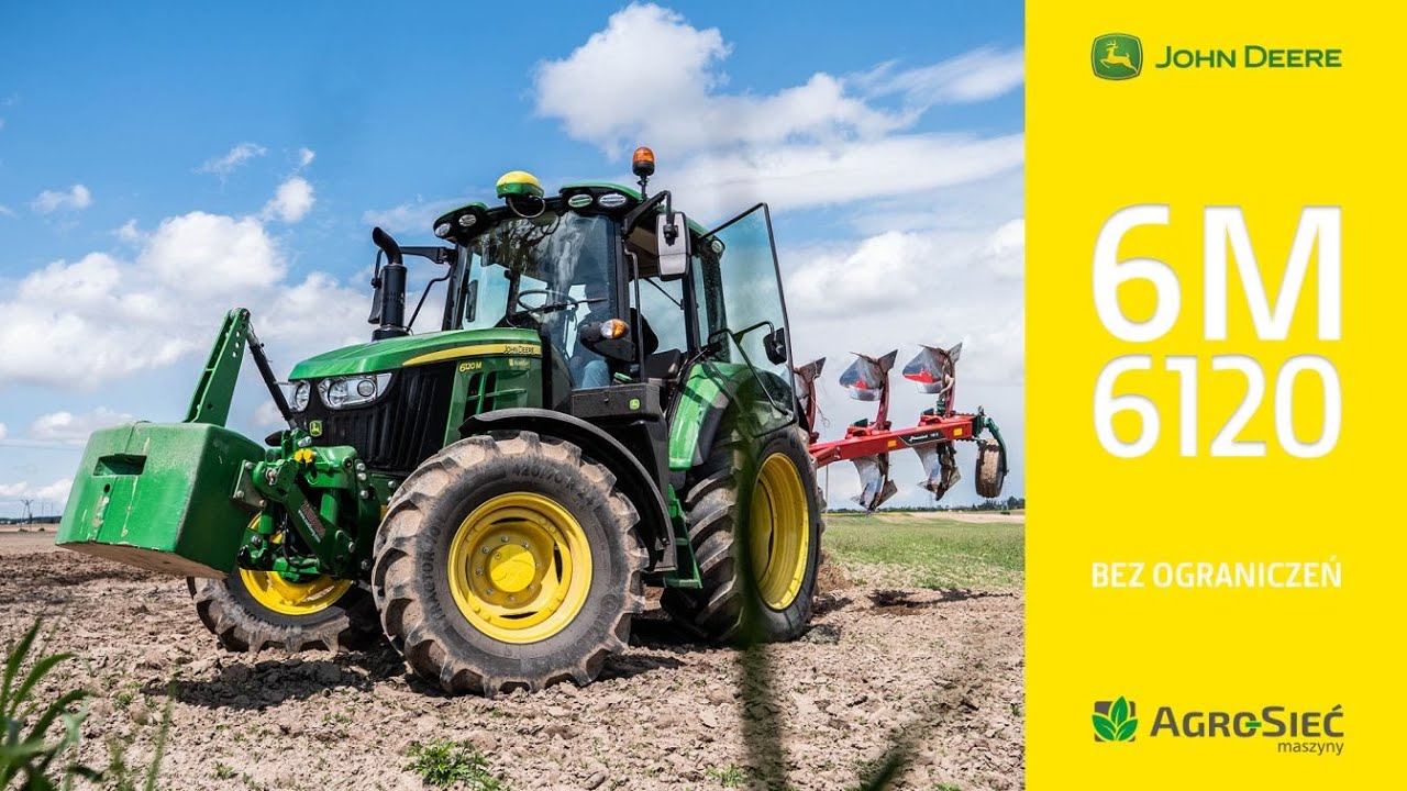 John Deere 6120M Test polowy - Moc bez ograniczeń