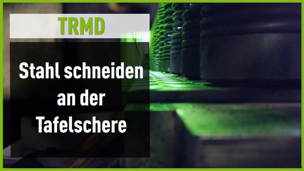 Stahl schneiden an der Tafelschere &ndash; Tipps zur sicheren Bedienung