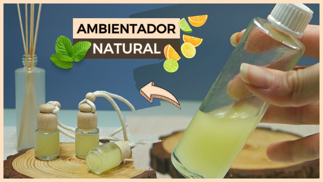 Dos tipos de AMBIENTADOR NATURAL con ACEITES ESENCIALES 🧘‍♀️​​🍊​🍃​