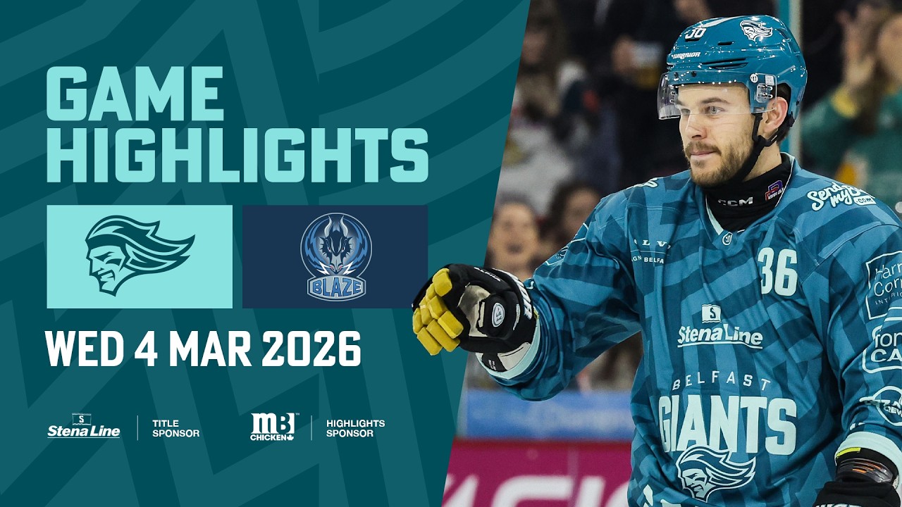 HIGHLIGHTS: Belfast Giants vs Coventry Blaze