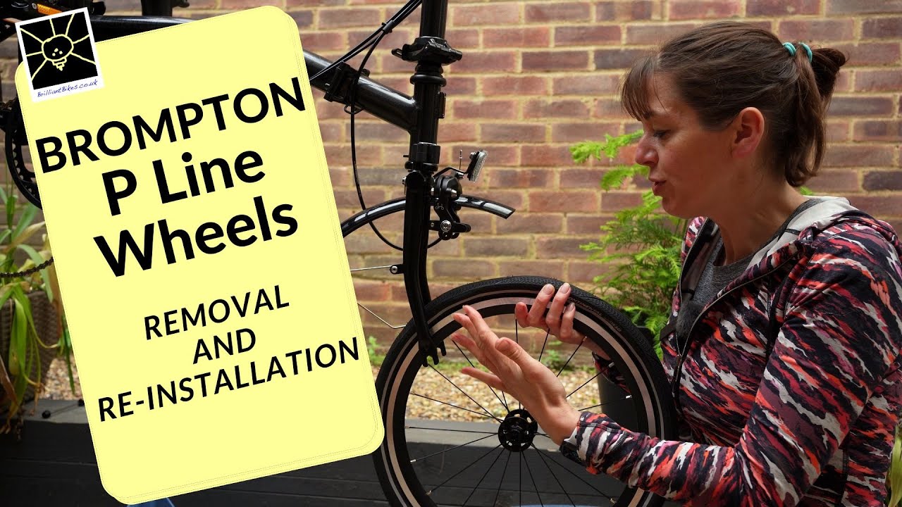 P Line front and rear wheel removal and installation