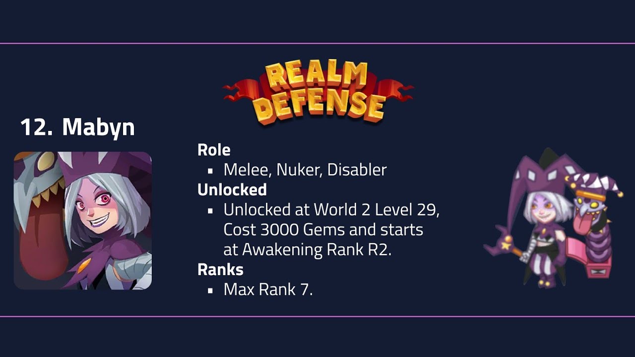 Maybn Review - Realm Defense