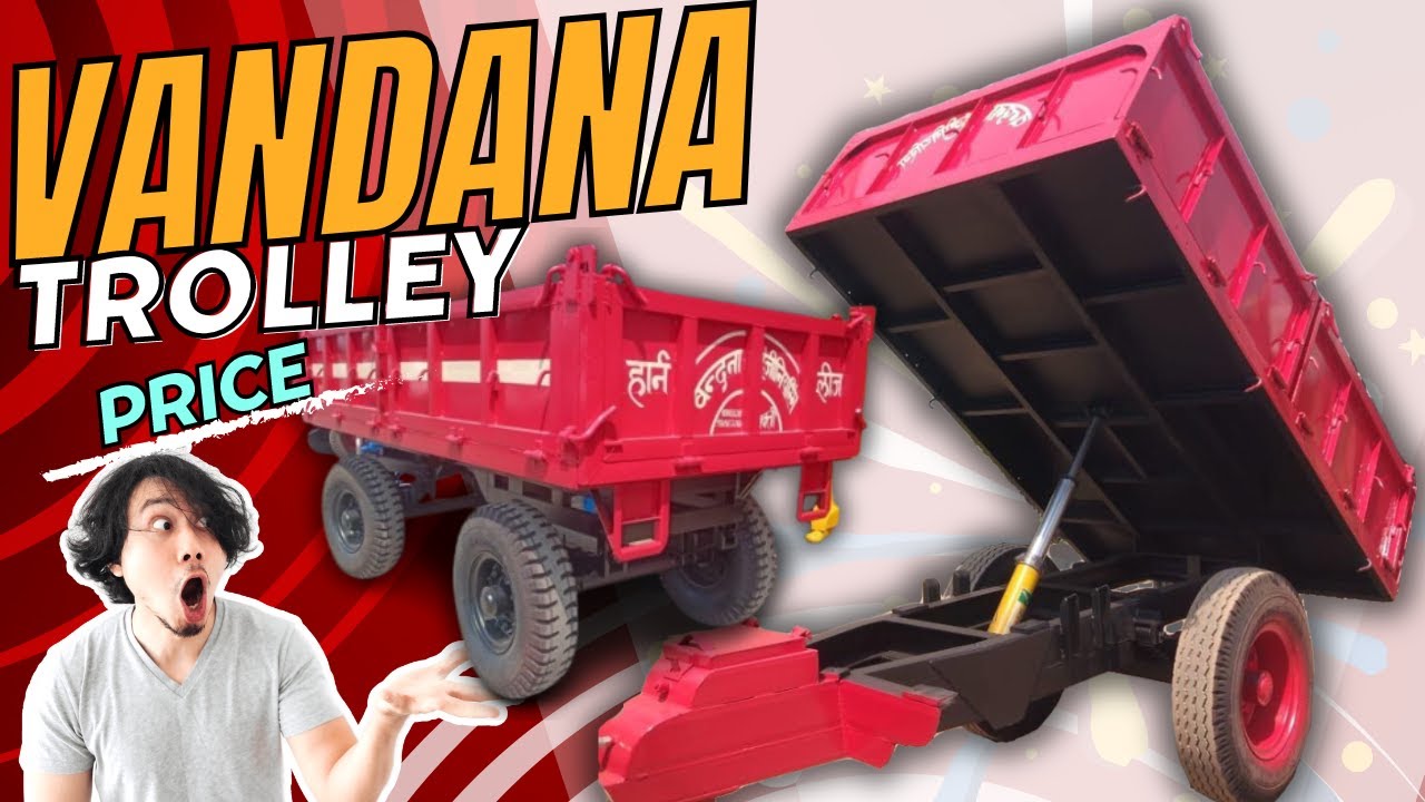 अब कम कीमत के साथ | vandana trolley price | वंदना ट्रैक्टर ट्रॉली कीमत | India motor car