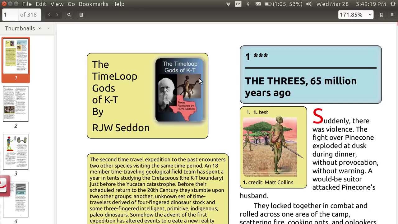 calibre epub 42 PDFJAM dual column printer offset