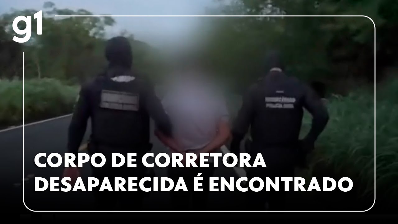 JH: Corpo de corretora desaparecida é encontrado; síndico mostrou para a polícia onde deixou o corpo