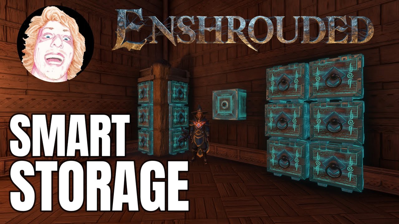 Smart Storage setups in Enshrouded with the Magic chest