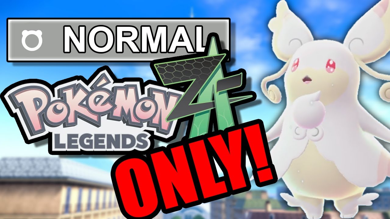 Can You Beat Pokémon Legends: ZA with ONLY NORMAL types?