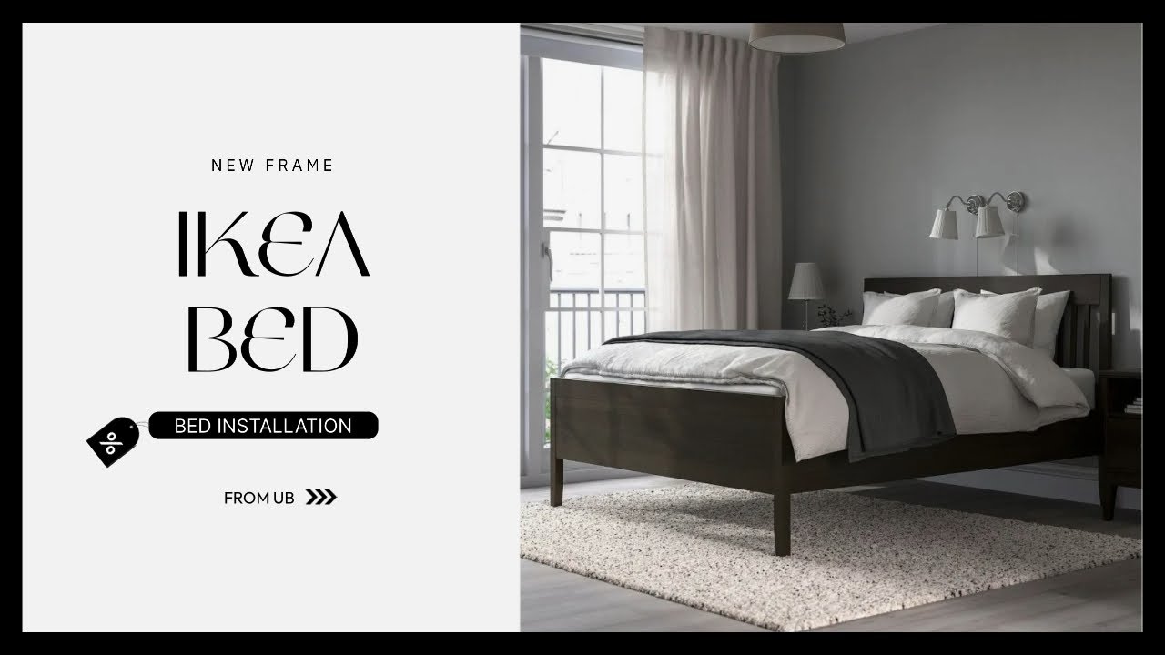 IKEA Bed Installation step by step || with new frame and more strong 💪#ikea #vlog #bed #viral #hype 