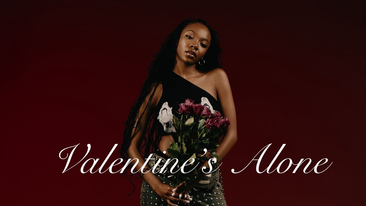 Valentine's Alone ( Lyric Visualizer )