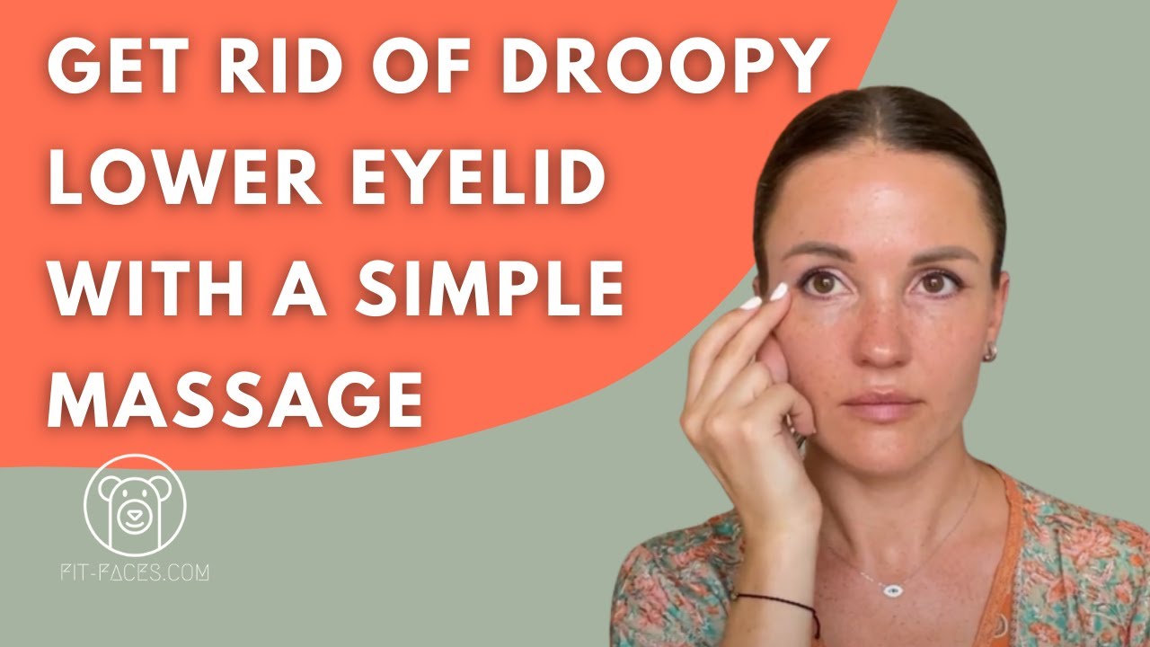 How to fix HOODED LOWER EYELIDS naturally