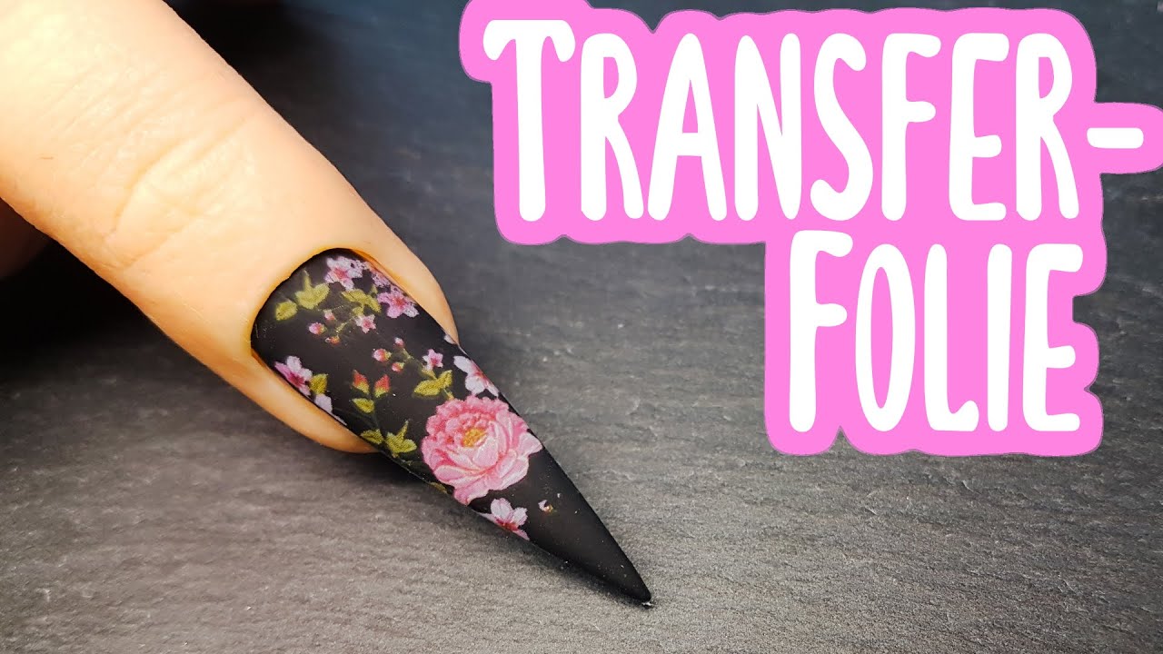 So einfach geht Transferfolie als Fullcover 2020 #NaildesignByAlicha