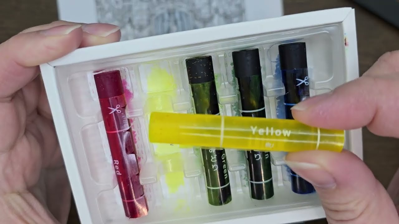 Clear Crayons Review Mixing And Blending Clear Crayons Unique Art Supply