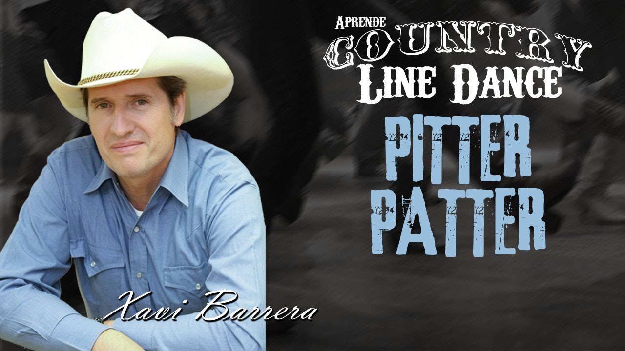 Como bailar PITTER PATTER 32 pasos Country Line Dance Clase y Baile