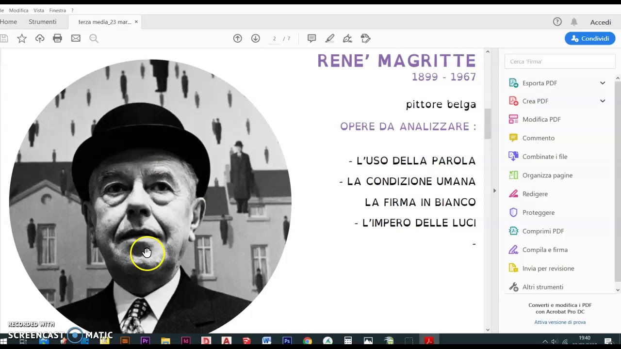 SURREALISMO - MAGRITTE