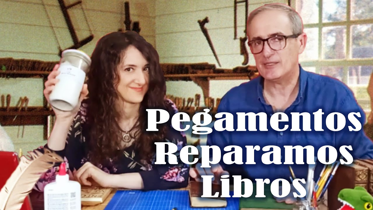 Los Pegamentos y cómo los usamos en la reparación de libros