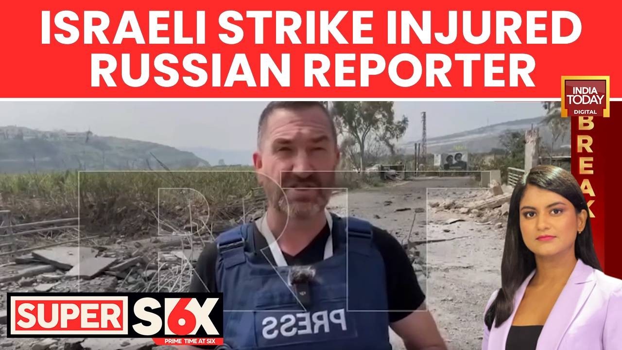 Срочные новости: Израиль напал на российского тележурналиста в прямом эфире в Ливане, журналист п...
