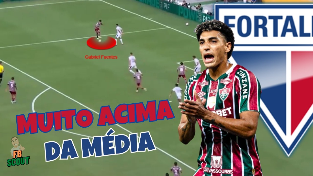 COMO JOGA GABRIEL FUENTES, NOVO LATERAL-ESQUERDO DO FORTALEZA