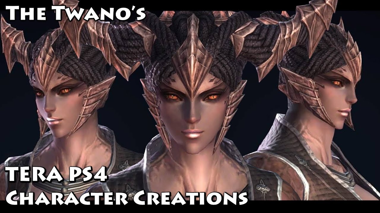 TERA PS4 - Character Creation (Cute Female Aman) #1
