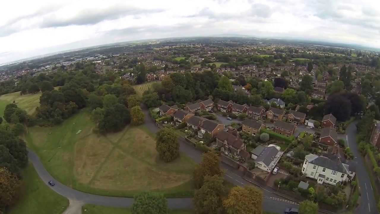 A flight around Malvern Link Common 21-09-2013