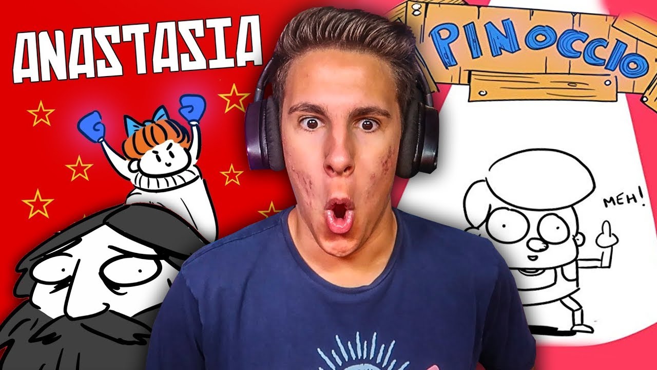 ANASTASIA y PINOCCIO DESTRIPANDO la historia *video reaccion* INCREÍBLE [parte 5]