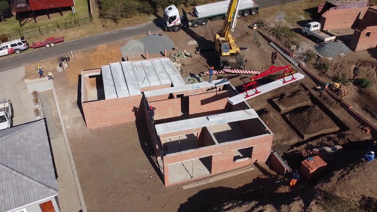 Shukuma Flooring Pre-Stressed Concrete Slabs.
