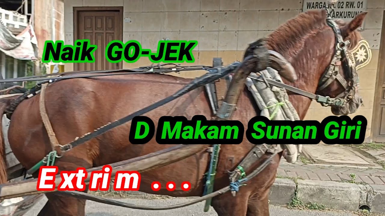 Pulang dari makam Sunan Giri,naik ojek   Part  :  08  / 14 Desember 2022