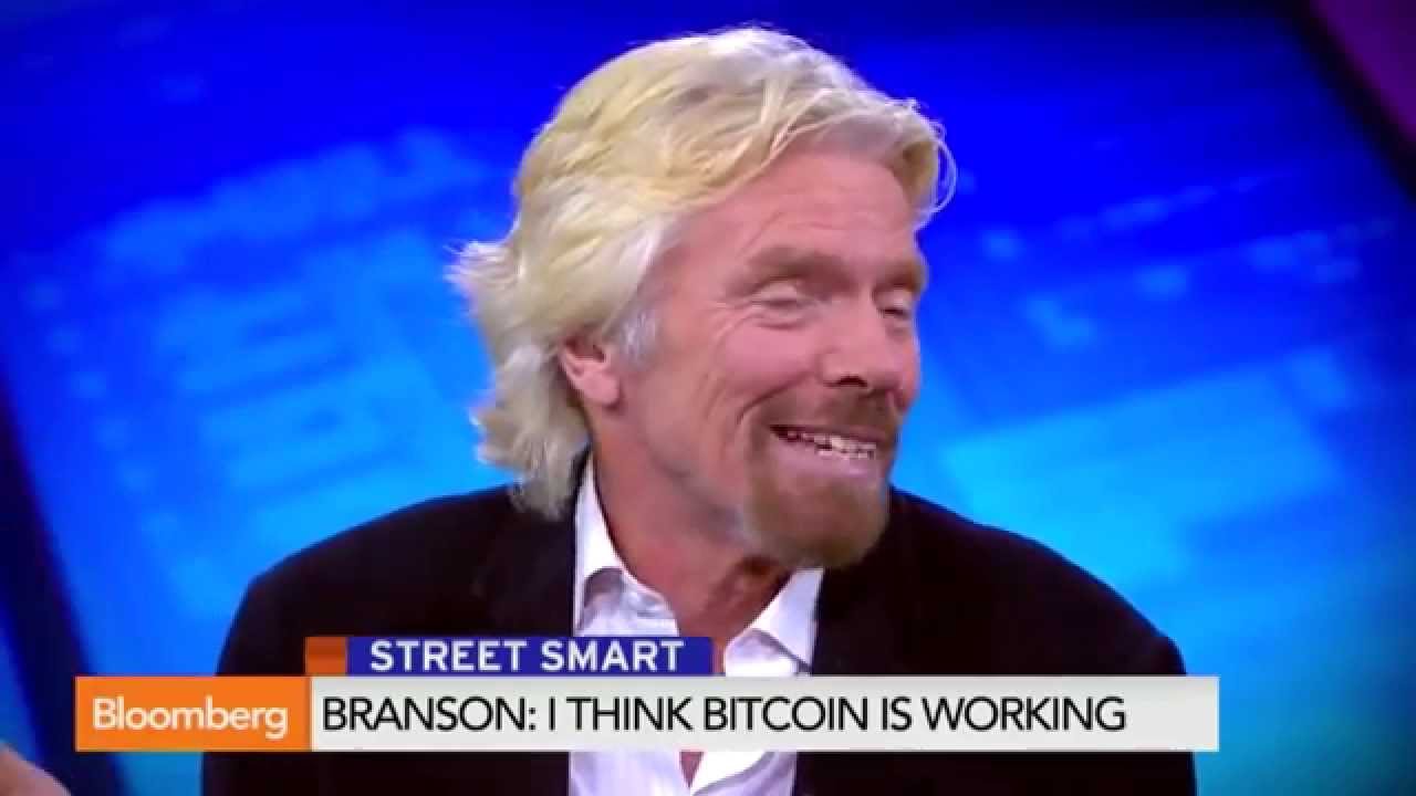 Richard Branson (Virgin Group) - I Think Bitcoin Is Working