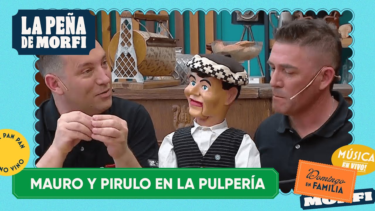 ¡Pirulo quiere conquistar a lizy en #LaPeñaDeMorfi! 😅