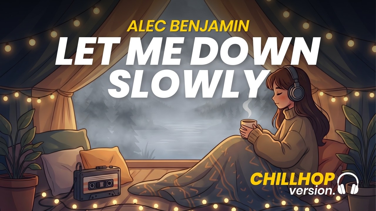 Let Me Down Slowly  - Alec Benjamin | Relaxing Chillhop Cover You Need Tonight